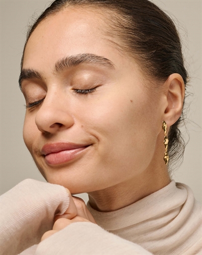 Enamel Copenhagen - India Medium Øreringe - Guldfarvet